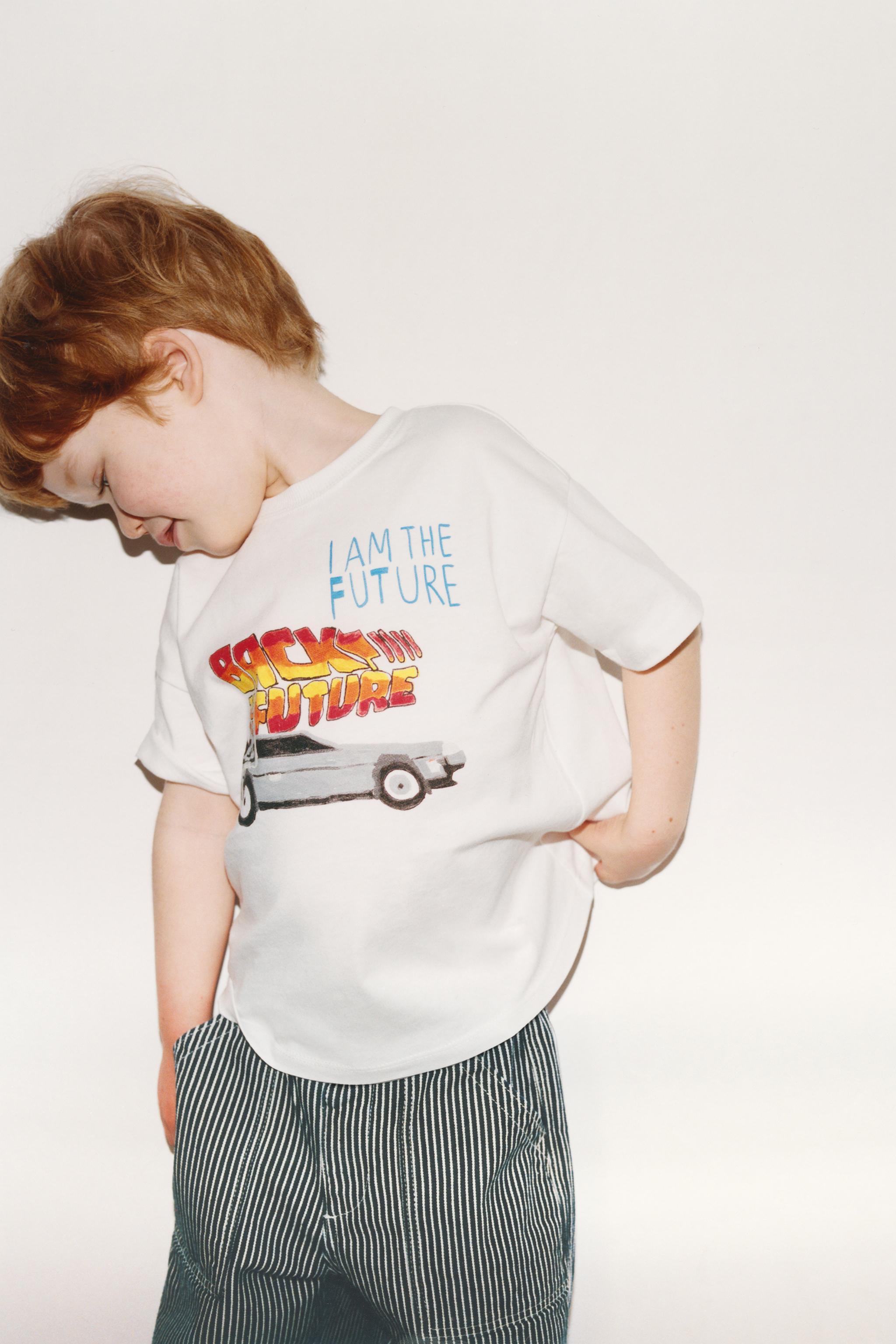 T-SHIRT ILLUSTRATION BACK TO THE FUTURE© X DYLAN´S CLUB ZARA